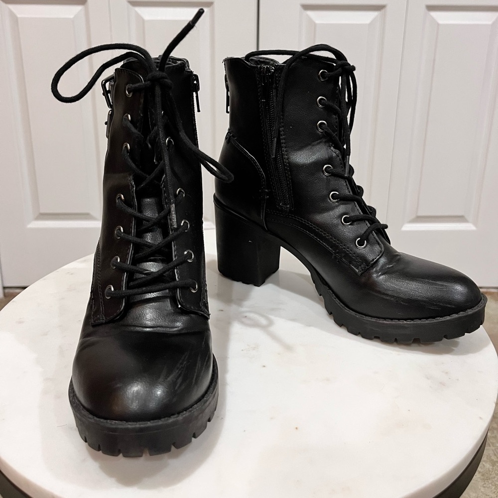 Steve Madden Compton black ankle boots 8 - Picture 2 of 9